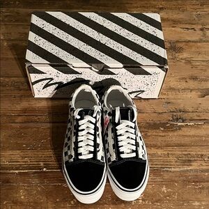 Dover Street Market x Vans Vault OG Old School LX Black and White Checkered New